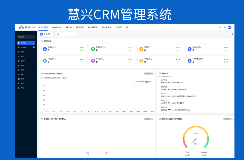 慧兴crm管理系统